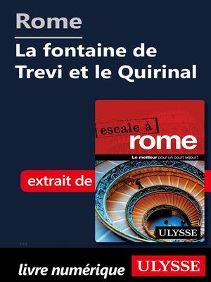 cover image of Rome--La fontaine de Trevi et le Quirinal